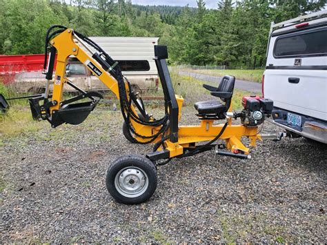 mini towable backhoe digger|towable pull behind backhoe dealer.